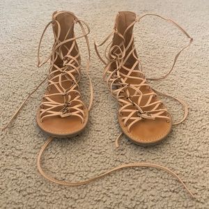 American Eagle Strappy Gladiator Sandals